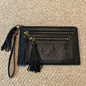 Punchcase ladies leather wristlet